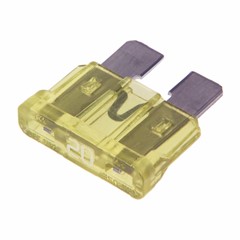 ATC Blade Fuse, 20 Amp, Yellow