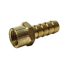 Female Hose Barb, 3/8" x 1/4"