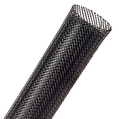 Loom, PET Woven Expanding, 1.25" Carbon