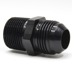 Adapter, -12AN Male » 1" MPT, BLACK