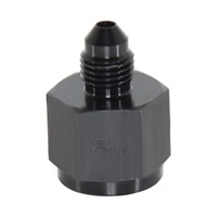 Adapter, -3 AN JIC Male to 1/4" NPT Female, Black