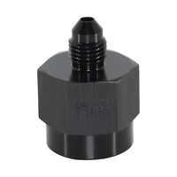 Adapter, -3 AN JIC Male to 3/8" NPT Female, Black