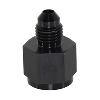 Adapter, -4 AN JIC Male to 1/4 NPT Female, Black