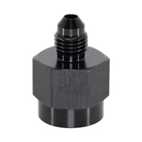 Adapter, -4 AN JIC Male to 3/8" NPT Female, Black