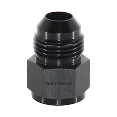 Adapter, -8 AN JIC Male to 1/4" NPT Female, Black