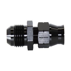 Adapter, -10AN Male » 1/2" Tube, BLACK