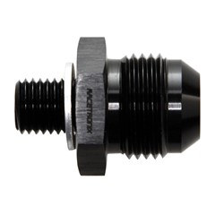 Adapter, -10AN Male» 12x1.5mm Male, BLK