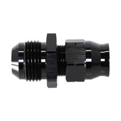 Adapter, -12AN Male » 5/8" Tube, BLACK