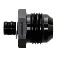 Adapter, -12AN Male» 12x1.0mm Male, BLK