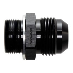 Adapter, -12AN Male» 24x1.5mm Male, BLK