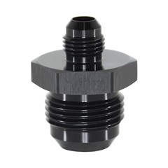 Flare Reducer, Male -12AN x -6AN, Black