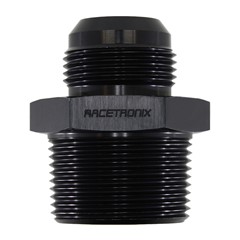 Adapter, -16AN Male » 1-1/4" MPT, Black