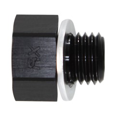 Adapter, LSx, 1/8" Female NPT » M12x1.5 Male w/Washer