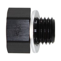 Adapter, LSx, 1/8" Female NPT » M12x1.5 Male w/Washer Adapter, LSx, 1/8" Female NPT » M12x1.5 Male w/Washer