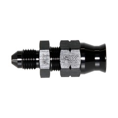 Adapter, -3AN Male » 1/4" Tube, BLACK