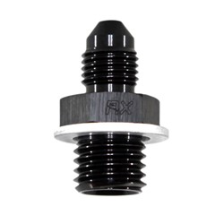 Adapter, -3AN Male » 12x1.5mm, BLACK