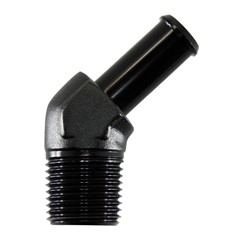 Adapter, 45° 1/2" MPT » 1/2" Barb