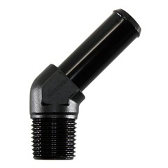 Adapter, 45° 1/2" NPT Male » 5/8" Hose Barb