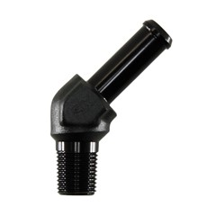 Adapter, 45° 1/8" NPT Male » 5/16" Hose Barb