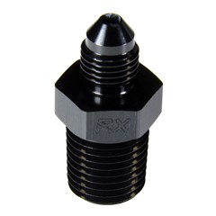 Adapter,-3AN Male » 1/4" MPT, BLACK