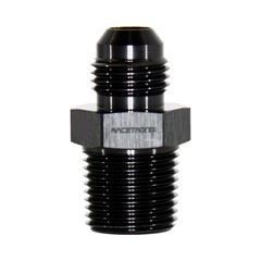 Adapter, -6AN Male » 3/8" MPT, BLACK