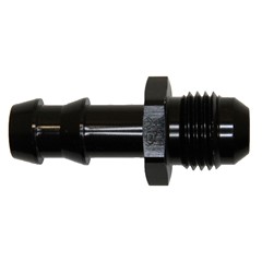Adapter, -6AN Male » 3/8" Barb, BLACK