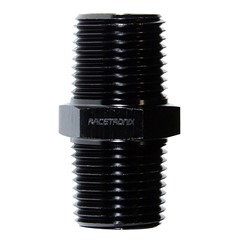 Coupler, 1/2" NPT Male, Black