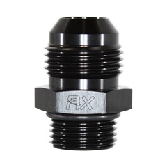 Adapter, -8 AN ORB Male to -10 AN JIC Male, Black