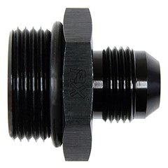 Adapter, -16 AN ORB Male to -10 AN JIC Male, Black