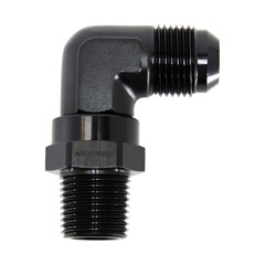 90° Swivel Adapter, -10AN»1/2" MPT, BLK