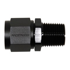Adapter, -10AN » 1/2" MPT, BLACK