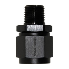 Adapter, -10 AN JIC Female to 3/8" NPT Male, Black