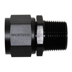 Adapter, -12 AN JIC Female to 3/4" NPT Male, Black