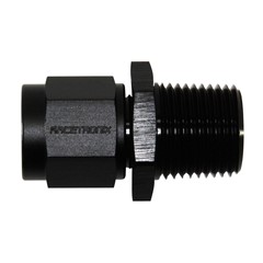 Adapter, -6 AN JIC Female to 3/8" NPT Male, Black