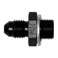 Adapter, -4AN Male » 12x1.0mm, BLACK