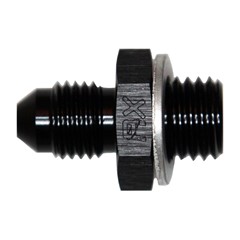 Adapter, -4AN Male » 12x1.5mm, BLACK