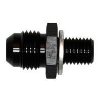 Adapter, -6AN Male» 10x1.25mm Male, BLK Adapter, -6AN Male» 10x1.25mm Male, BLK