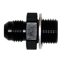 Adapter, -6AN Male» 16x1.5mm Male, BLK