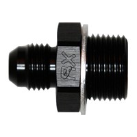 Adapter, -6AN Male» 20x1.5mm Male, BLK