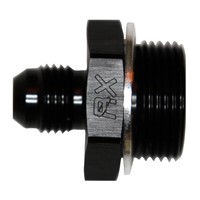 Adapter, -6AN Male» 24x1.5mm Male, BLK