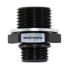 Adapter, -6 ORB Male » M18x1.5 Male, BLK