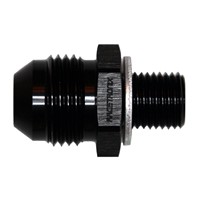 Adapter, -8AN Male» 12x1.0mm Male, BLK
