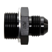 Adapter, -8AN Male» 24x1.5mm Male, BLK