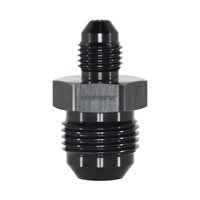 Flare Reducer, Male -8AN x -4AN, Black Flare Reducer, Male -8AN x -4AN, Black