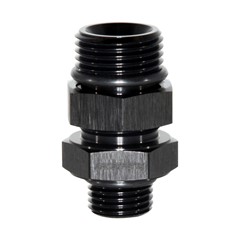 Swivel Coupler, -8 / -6 AN ORB Male, Black
