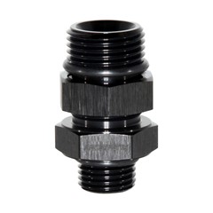 Coupler, -8 / -6 AN ORB Male Swivel, BLK