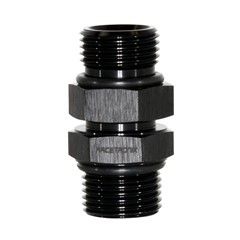 Swivel Coupler, -8 / -8 AN ORB Male, Black
