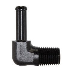 Adapter, 90° 1/4" NPTM » 5/16" Barb