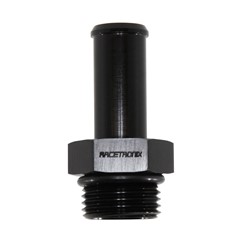 Adapter, 1/2" Hose Barb » -8 AN ORB Male, Black