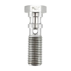 Double Banjo Bolt, 7/16-20 x 38.5mm, SS